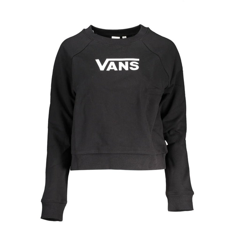 Vans Black Cotton Women Sweater - Confort et Style