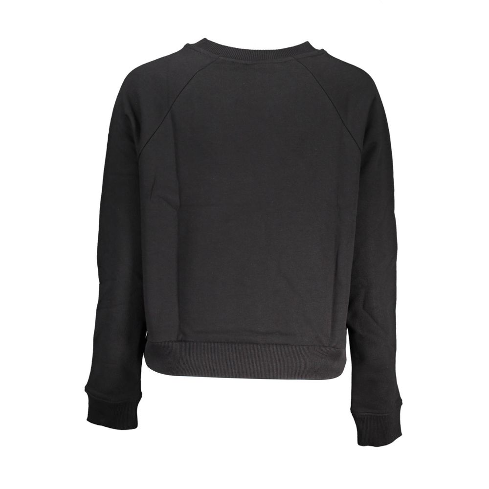 Vans Black Cotton Women Sweater - Stylish Comfort for Everyday Wear