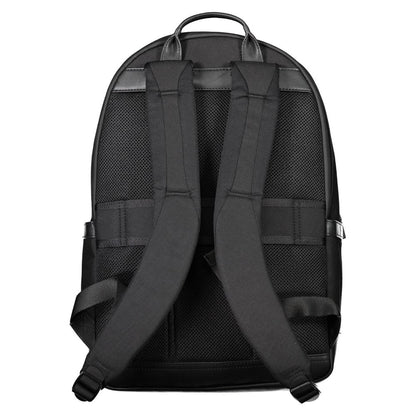 Tommy Hilfiger Zwarte Nylon Herenrugzak