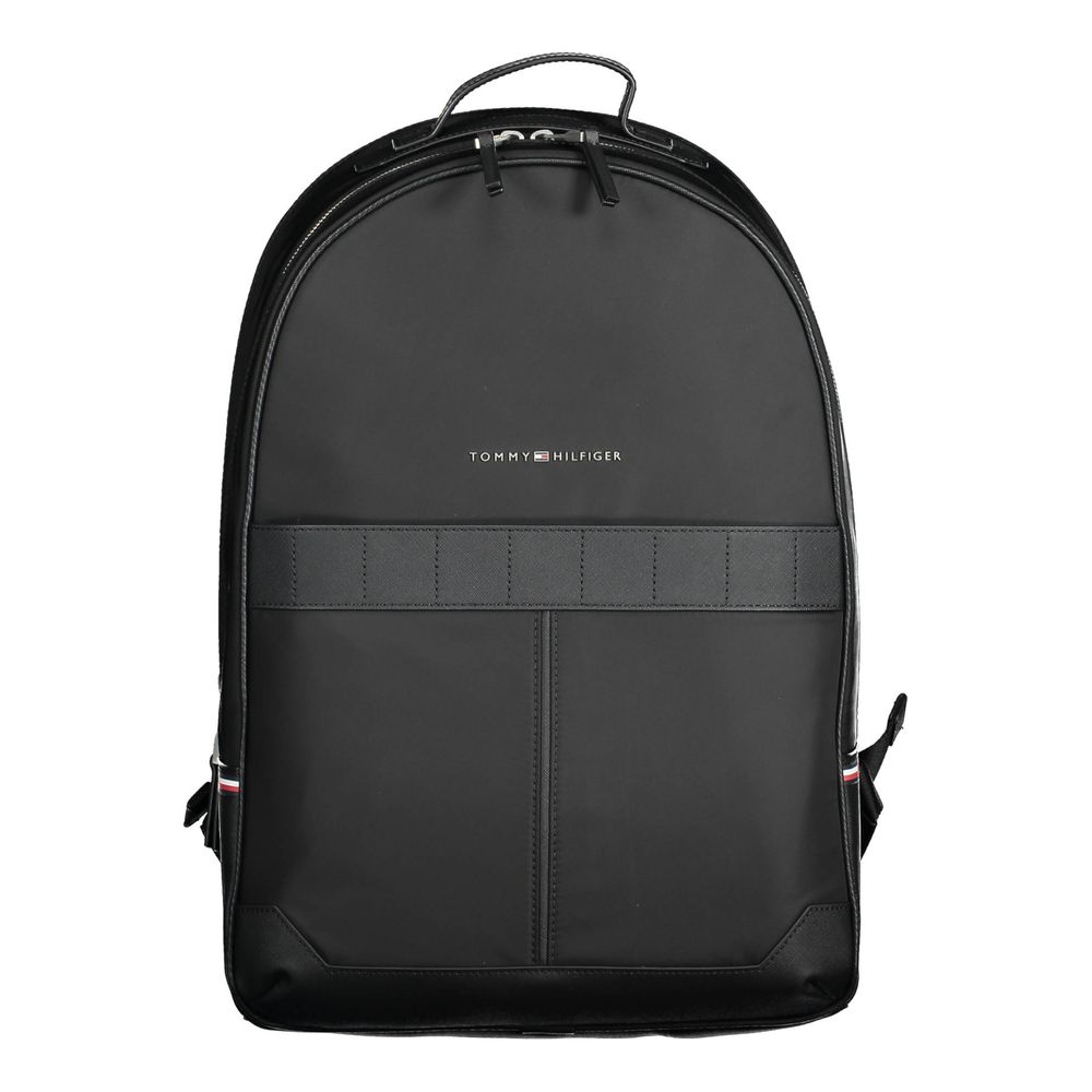 Tommy Hilfiger Zwarte Polyester Heren Rugzak