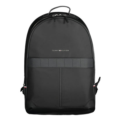 Tommy Hilfiger Zwarte Polyester Heren Rugzak