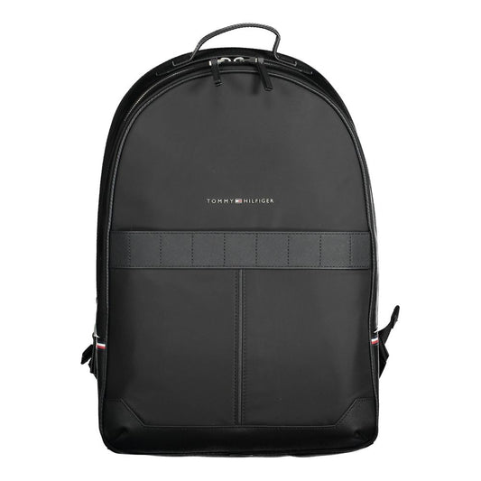 Tommy Hilfiger Zwarte Polyester Heren Rugzak