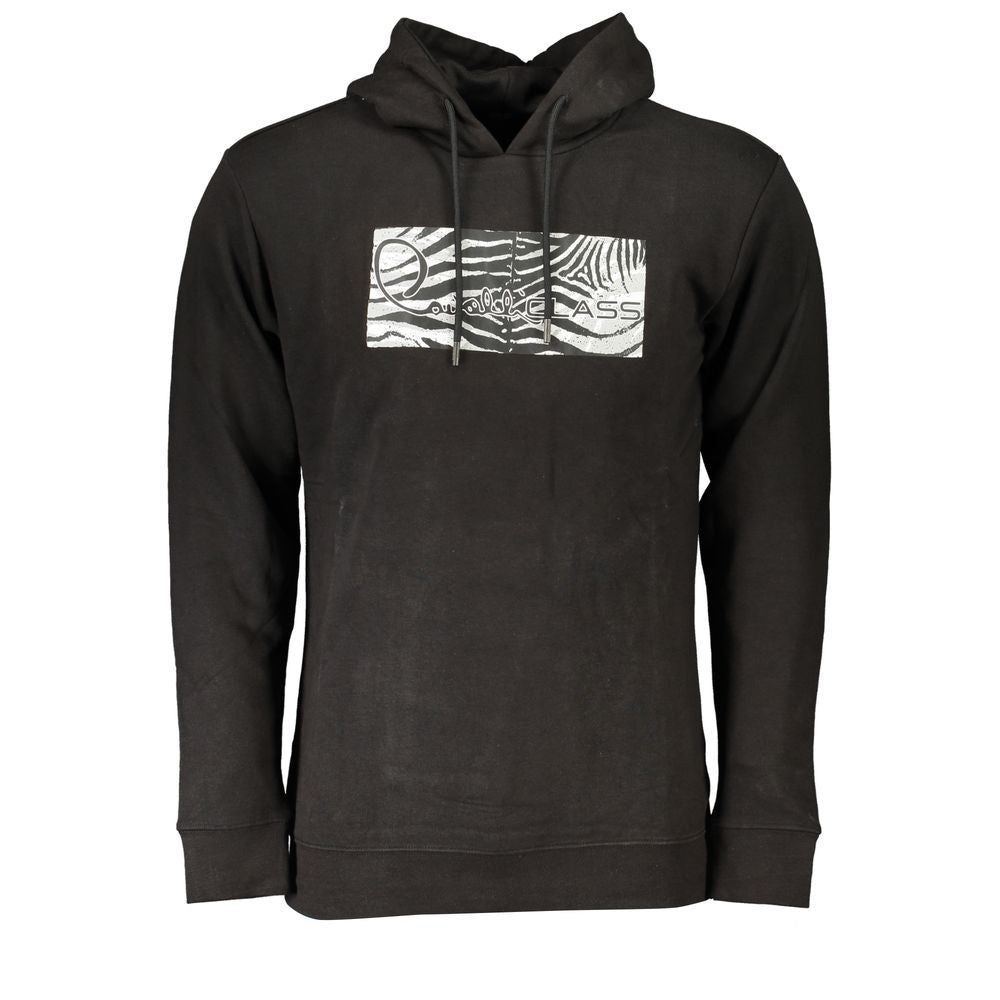 Pull en coton noir pour homme de la marque Cavalli Class