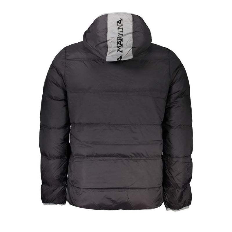 Veste homme La Martina en polyamide noir