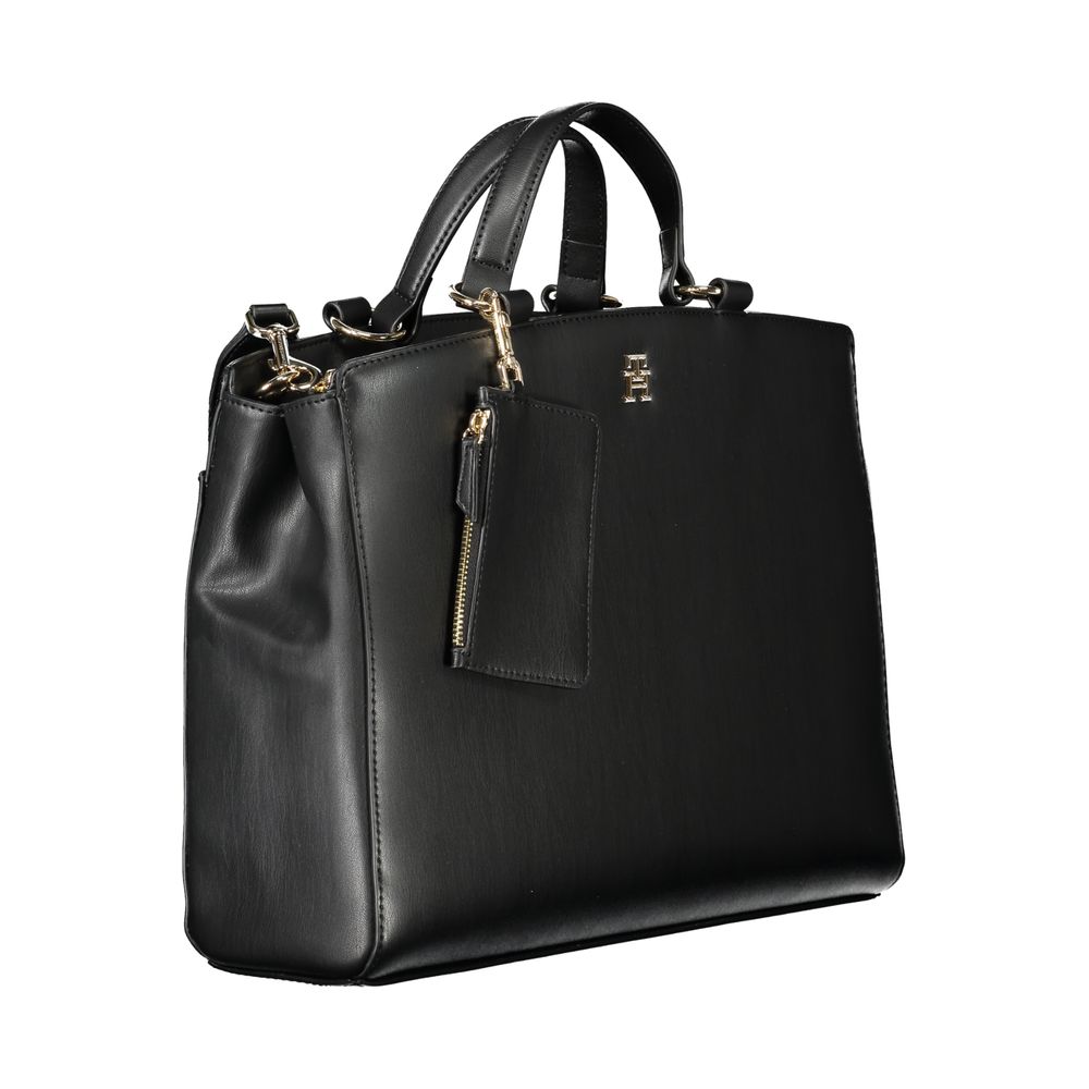 Sac à main Tommy Hilfiger en polyéthylène noir pour femme
