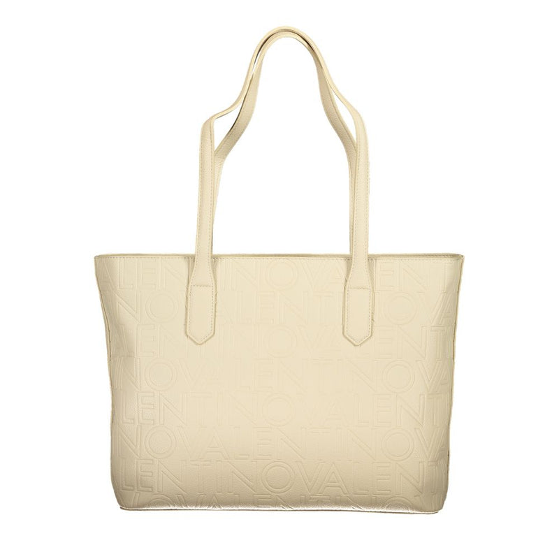Mario Valentino Sac à main en polyéthylène beige - Élégant et Pratique
