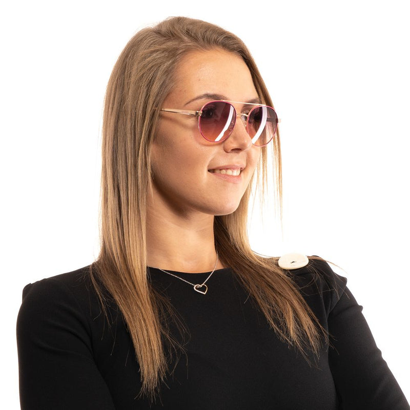 Guess Pink Women Aviator Sunglasses - Stylish UV Protection