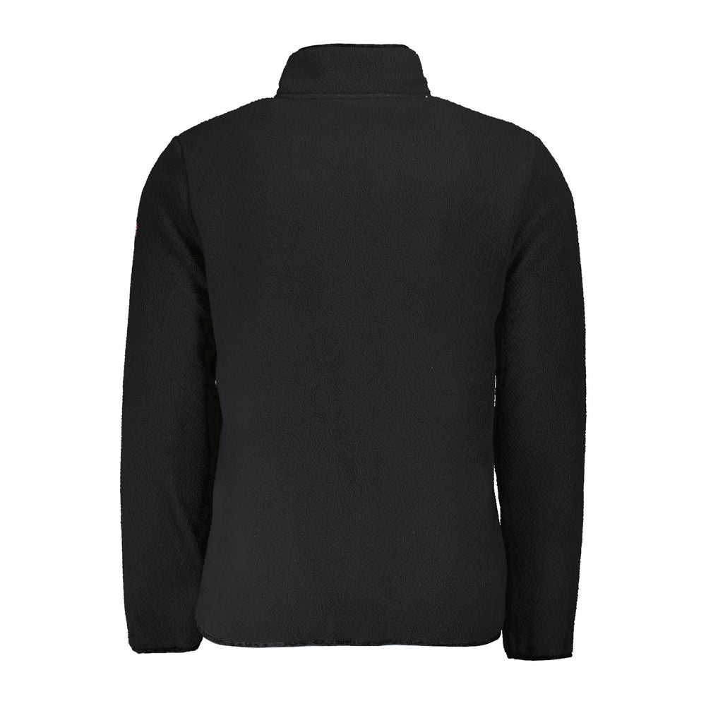 Pull en polyester noir pour homme, Norvège 1963