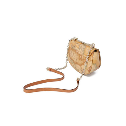Alviero Martini Prima Classe beige leren handtas