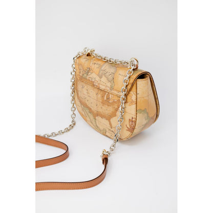 Alviero Martini Prima Classe beige leren handtas