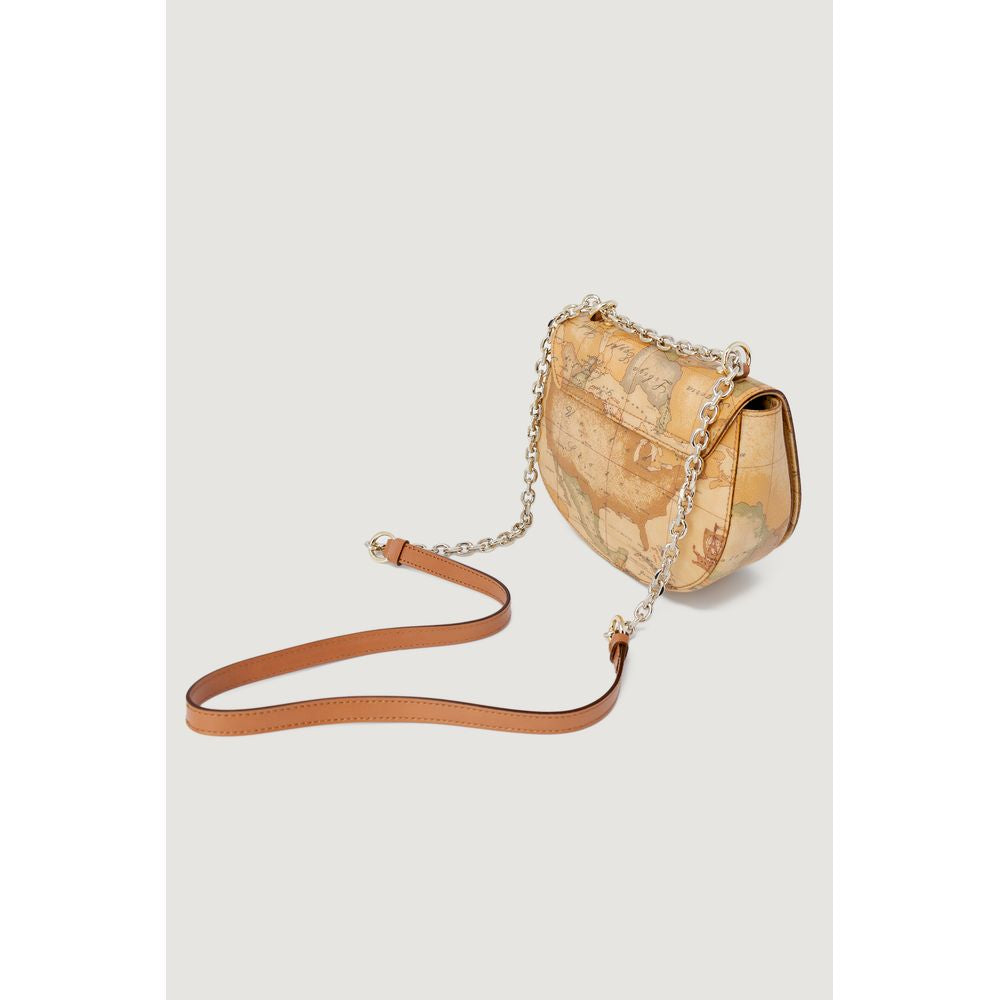 Alviero Martini Prima Classe beige leren handtas