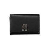 Tommy Hilfiger Black Polyethylene Women's Wallet - Élégance et Praticité