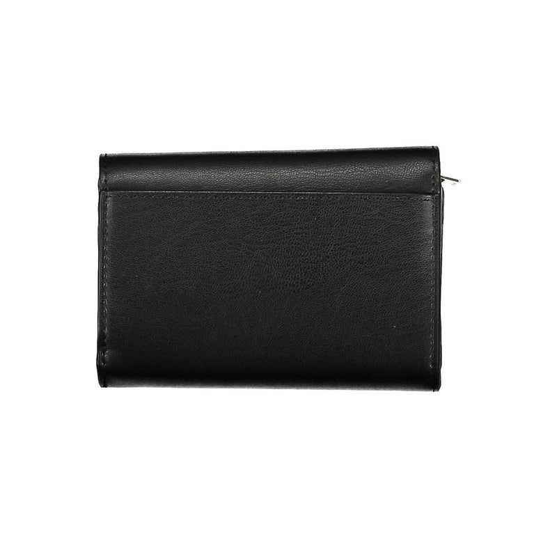 Tommy Hilfiger Black Polyethylene Women's Wallet - Élégance et Praticité