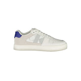 Calvin Klein White Leather Men's Sneaker - Eco-Friendly Design