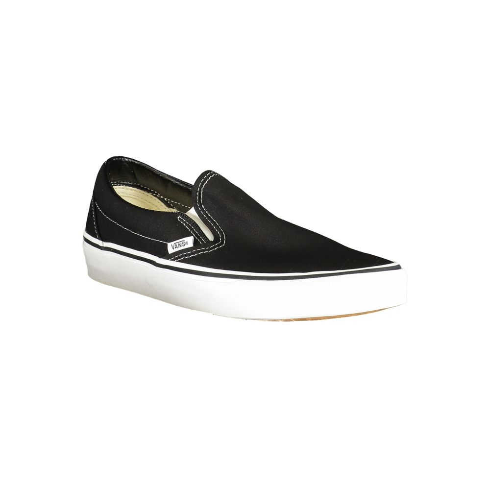 Vans Classic Slip-On Black Polyester Men Sneaker