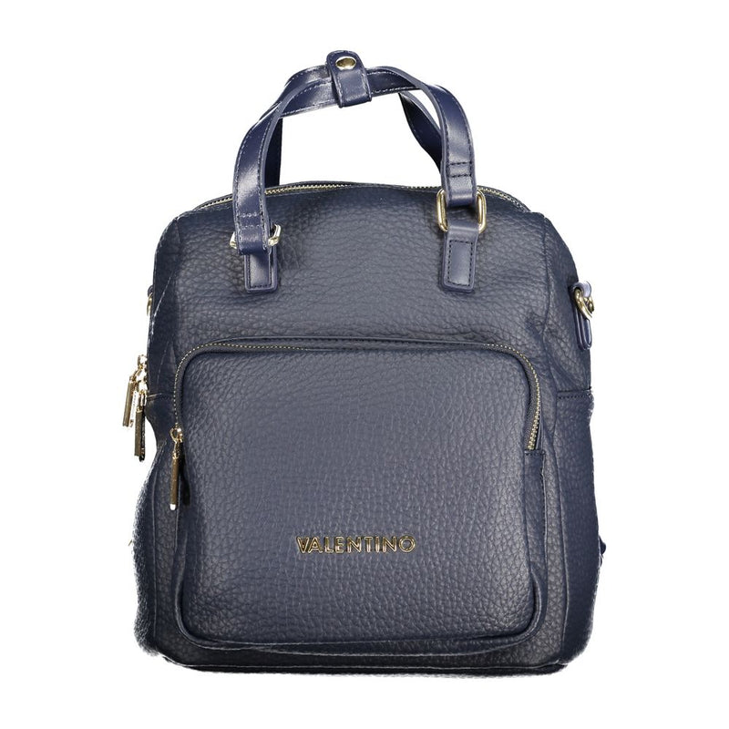 Sac à dos Femme Mario Valentino en Polyéthylène Bleu - Élégance et Praticité
