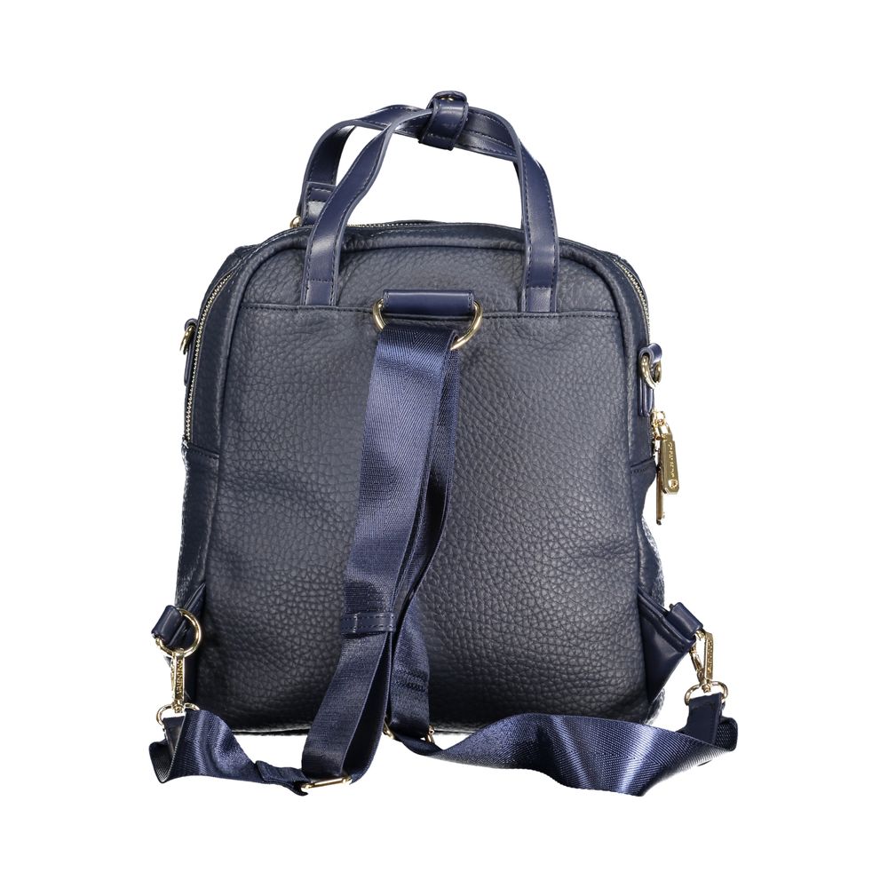 Sac à dos Femme Mario Valentino en Polyéthylène Bleu - Élégance et Praticité