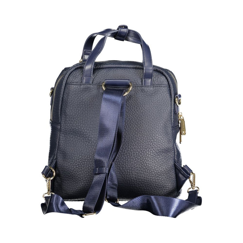Sac à dos Femme Mario Valentino en Polyéthylène Bleu - Élégance et Praticité
