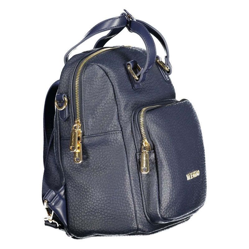 Sac à dos Femme Mario Valentino en Polyéthylène Bleu - Élégance et Praticité