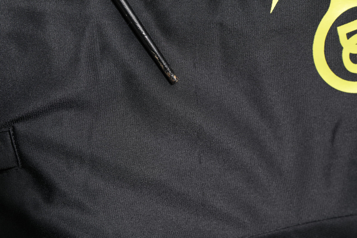 Bomber à col montant zippé noir avec logo Dolce & Gabbana