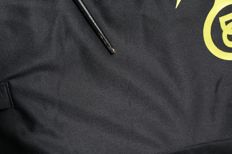 Bomber à col montant zippé noir avec logo Dolce & Gabbana