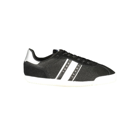 Tommy Hilfiger Black Polyester Women Sneaker - Écologique et Élégant