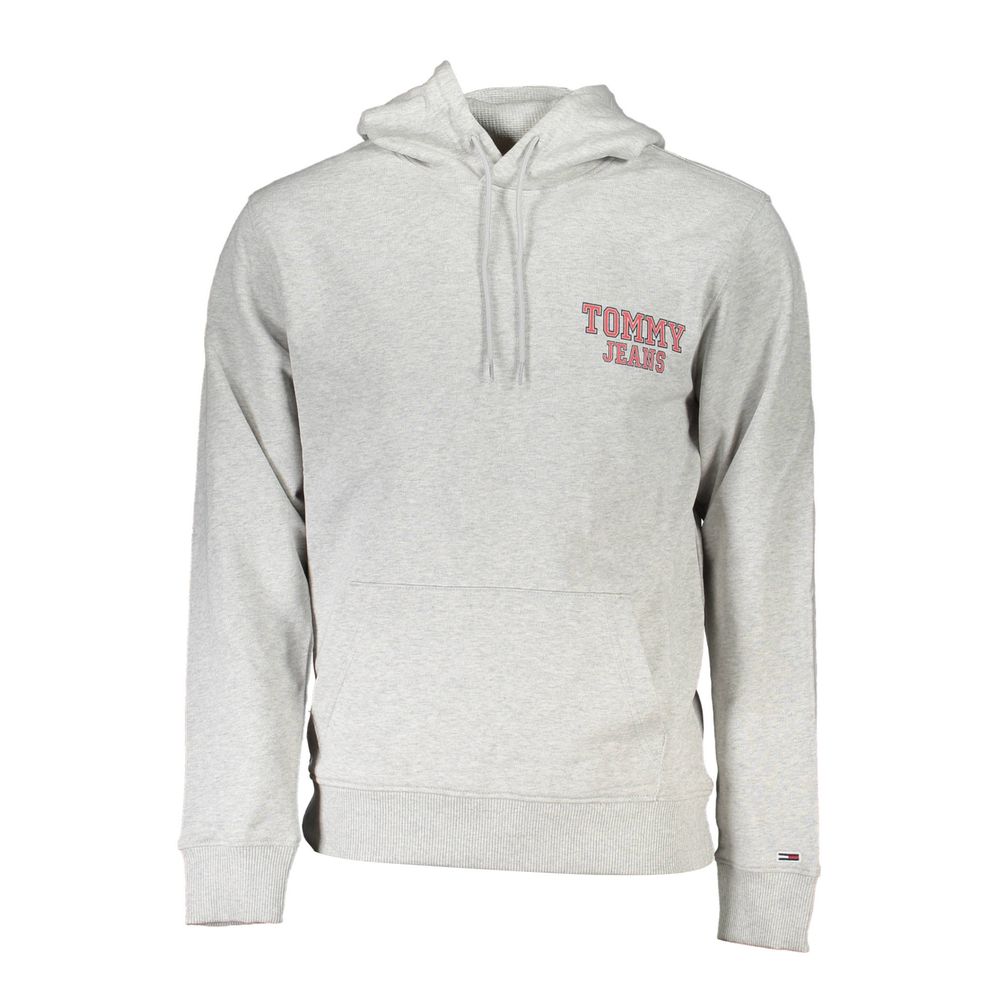 Pull en coton gris pour homme Tommy Hilfiger