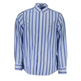 Chemise homme en coton bleu Gant