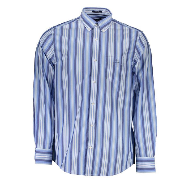 Chemise homme en coton bleu Gant