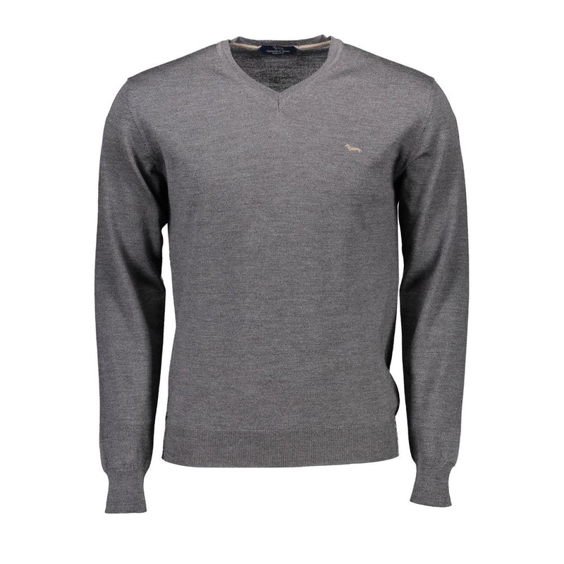 Harmont &amp; Blaine Bruine Wollen Heren Sweater
