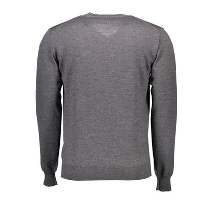Pull en laine marron Harmont &amp; Blaine pour homme