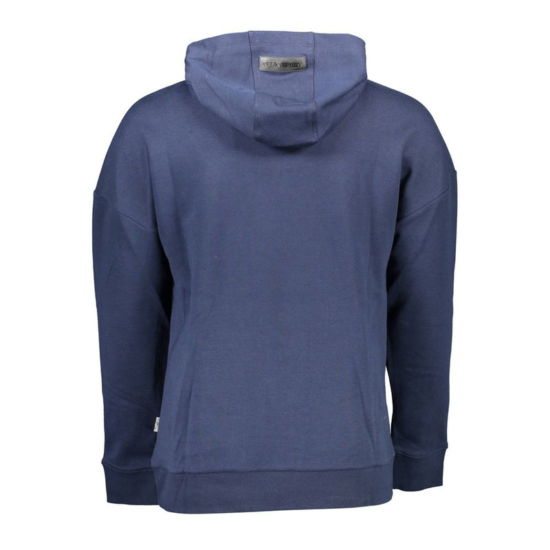 Plein Sport Blauwe Katoenen Heren Sweater