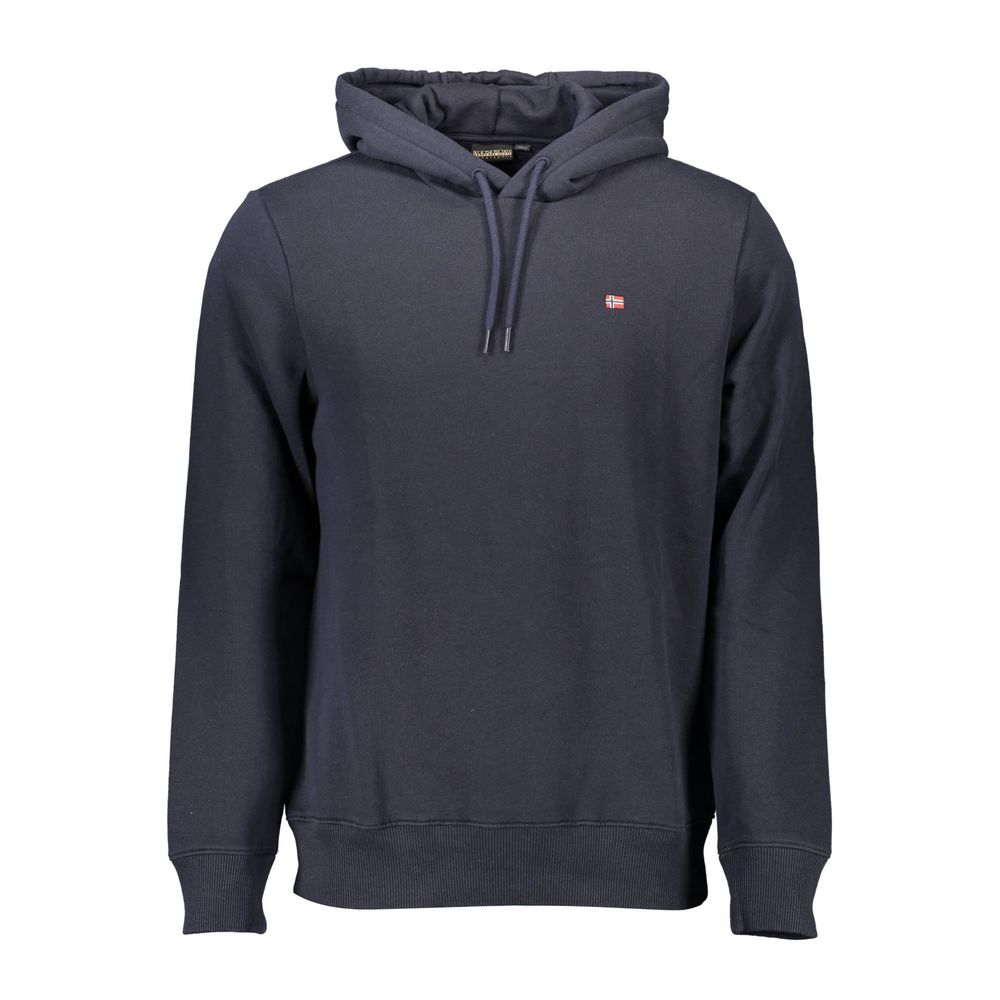 Pull en coton bio bleu pour homme Napapijri