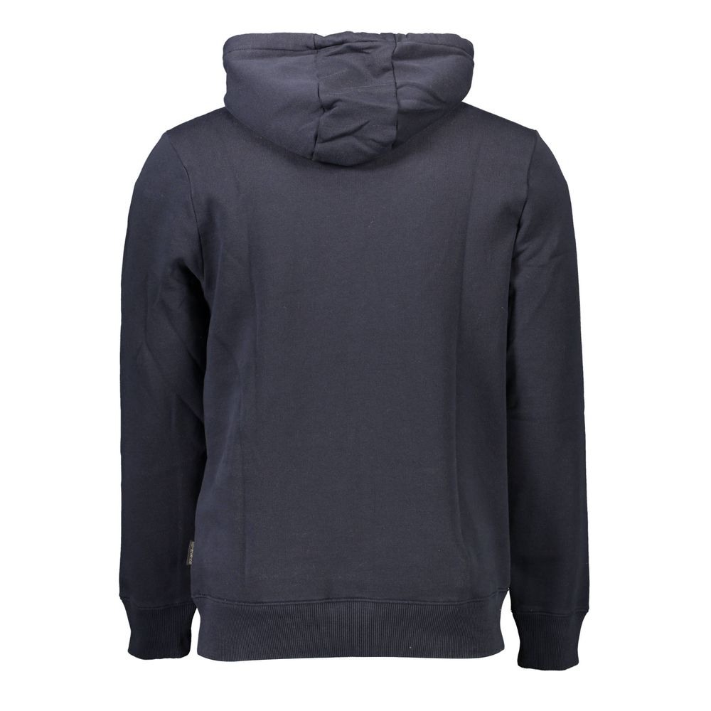 Pull en coton bio bleu pour homme Napapijri