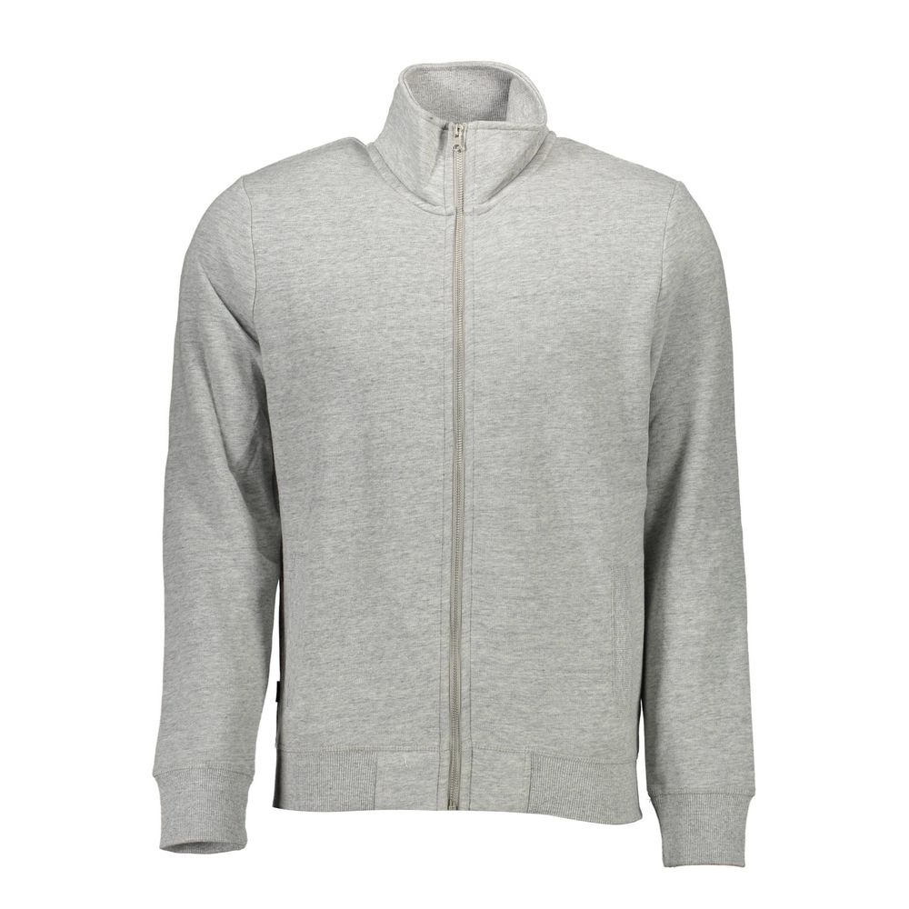 Pull Superdry gris en coton pour homme