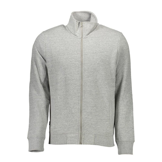 Pull Superdry gris en coton pour homme