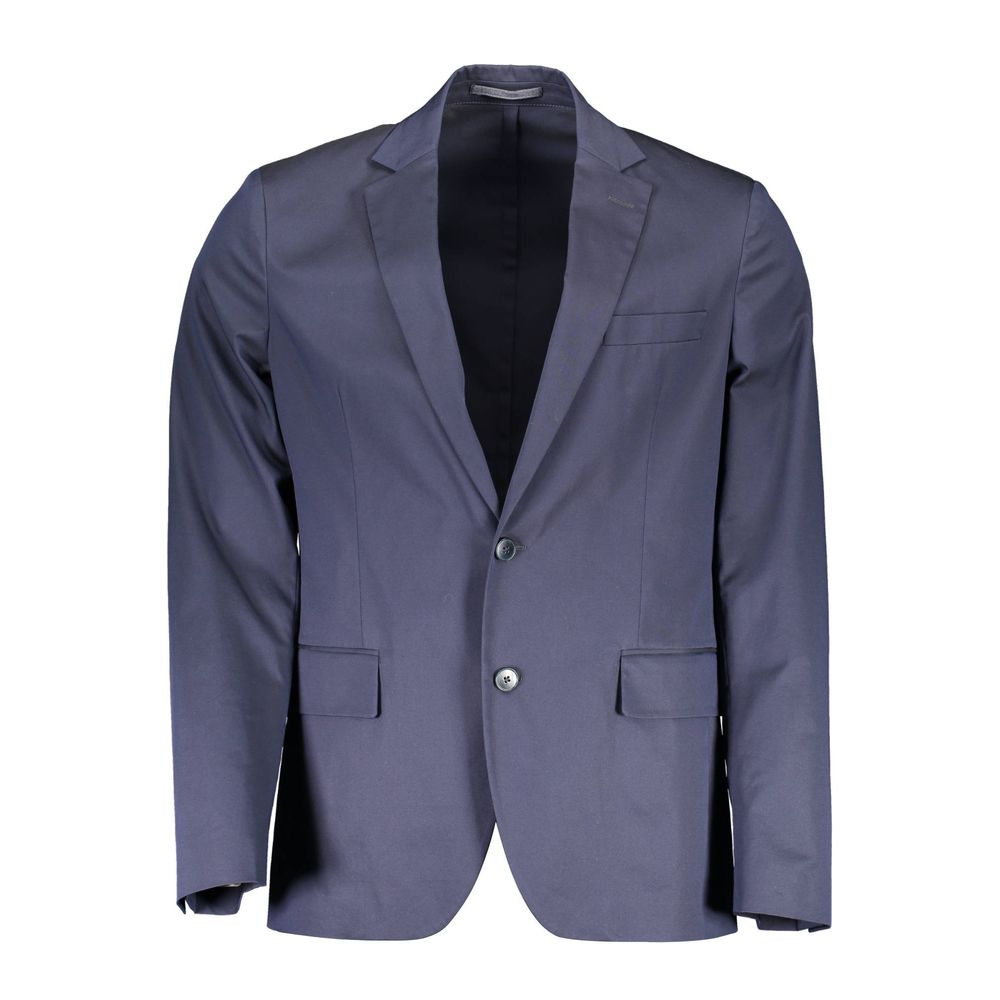 Veste en coton bleu pour homme Gant