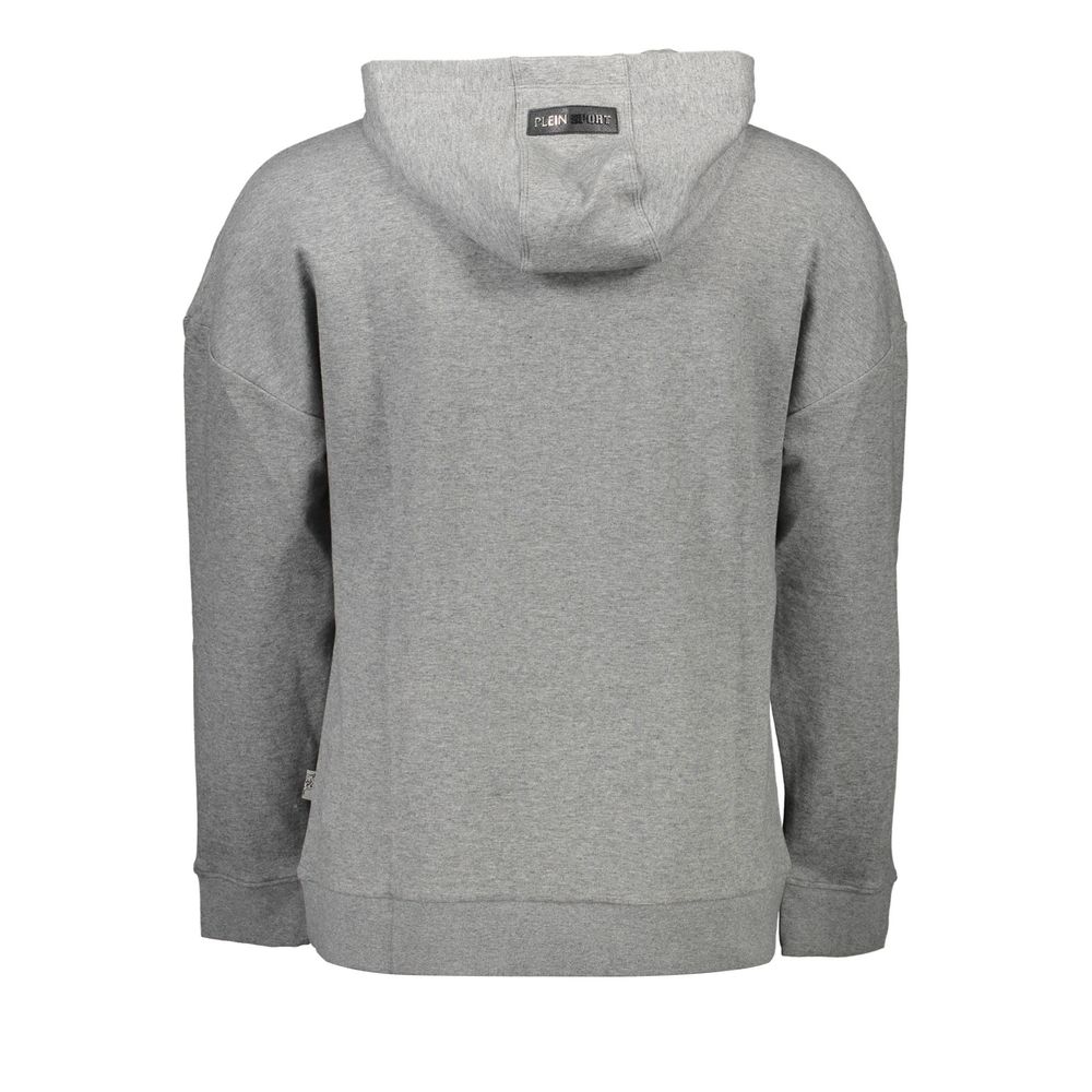 Pull en coton gris pour homme Plein Sport