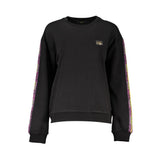 Cavalli Class Black Cotton Women Sweater - Luxurious Fashion Essential