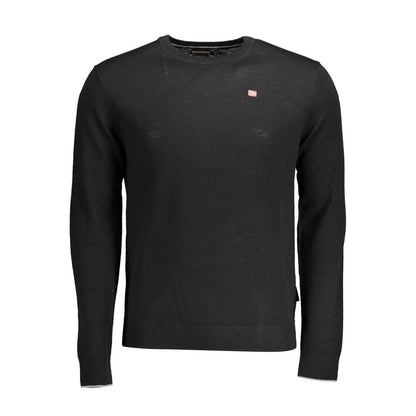 Pull en laine noir pour homme Napapijri