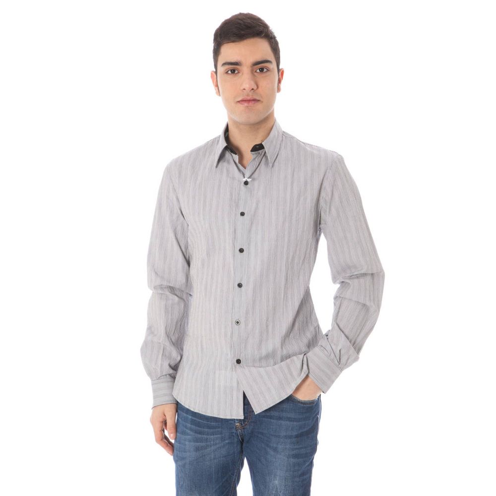 Chemise blanche en coton pour homme Costume National