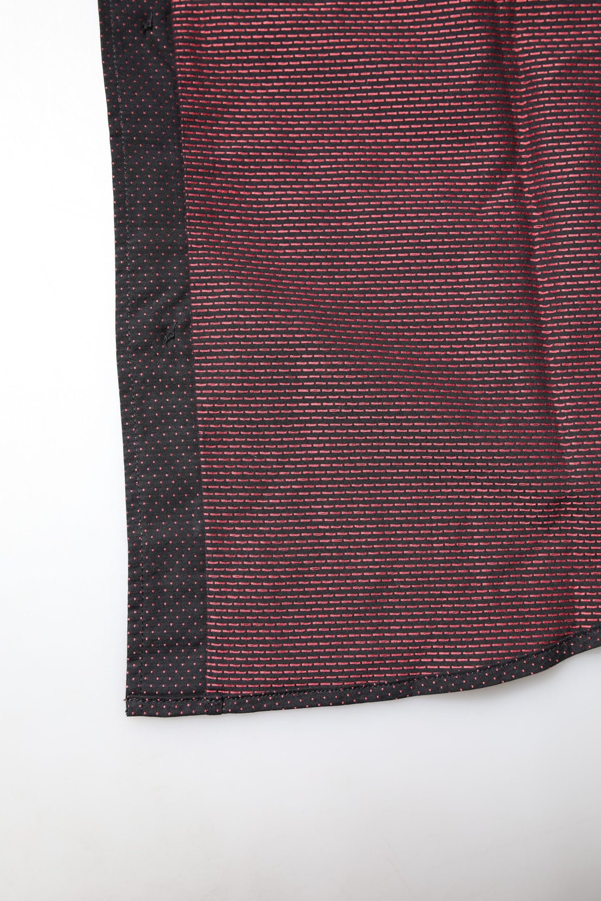 Chemise habillée pour homme en coton jacquard marron prune de Dolce &amp; Gabbana, couleur OR.