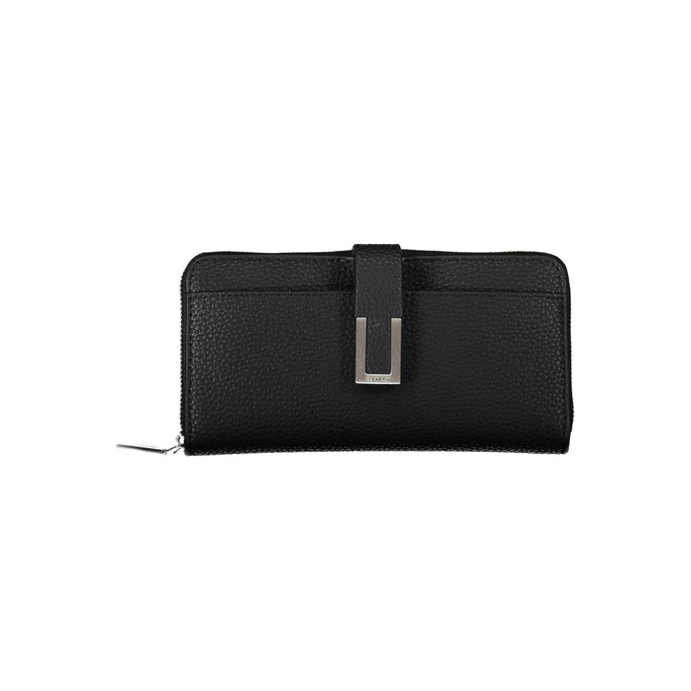 Calvin Klein Black Polyester Women's Wallet - Stylish & Functional