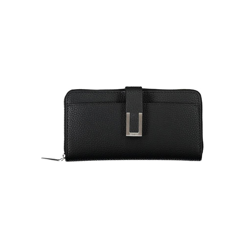 Calvin Klein Black Polyester Women's Wallet - Stylish & Functional