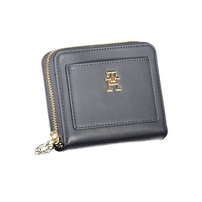 Tommy Hilfiger Blauwe Polyethyleen Portemonnee