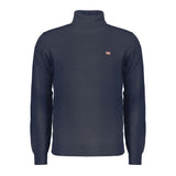 Pull en polyamide bleu pour homme, Norvège 1963