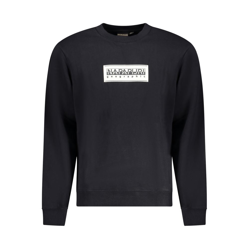 Pull en coton noir pour homme Napapijri