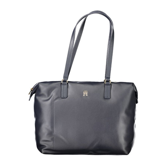 Tommy Hilfiger Blauwe Polyester Dames Handtas