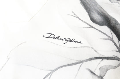 Dolce &amp; Gabbana Ivoorkleurig Zijden Hemd met Lange Mouwen voor Heren