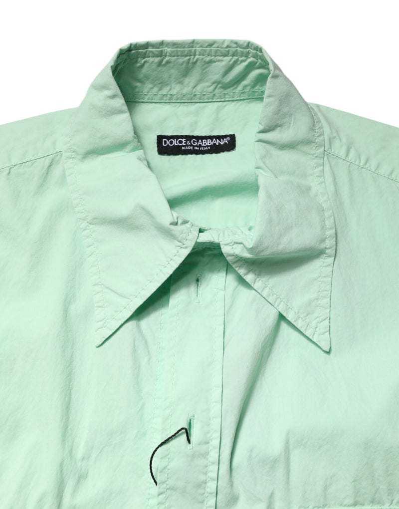 Dolce &amp; Gabbana Groen Katoenen T-shirt met Korte Mouwen voor Heren